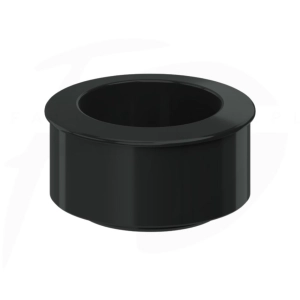 Redukcja rury spustowej PVC 90/63 firmy KROP kolor czarny